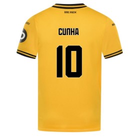 Wolves Matheus Cunha #10 Hemmakläder 2024-25 Kortärmad